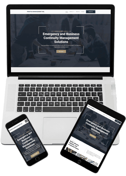 responsive web design on different devices